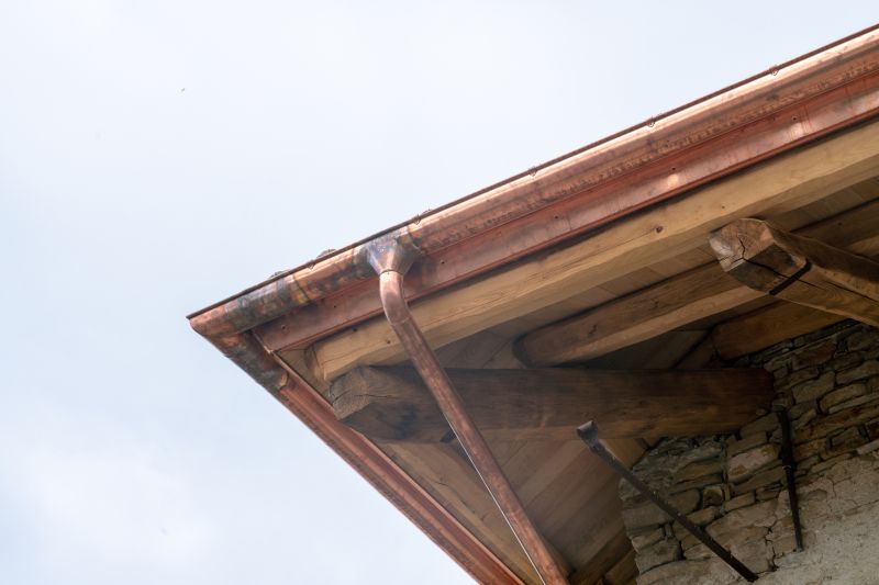 Copper Gutter Replacement detail