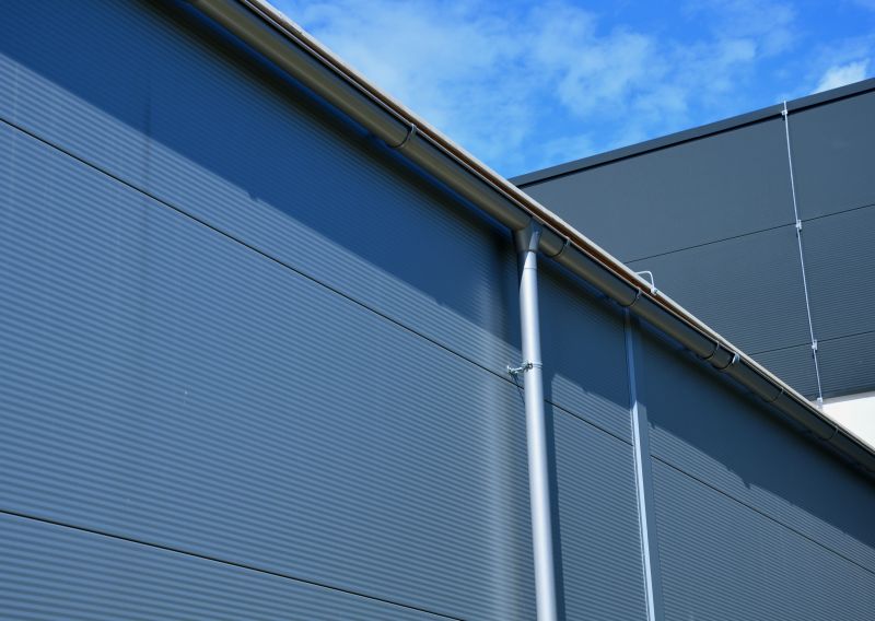 Gutter System in a Commercial Building