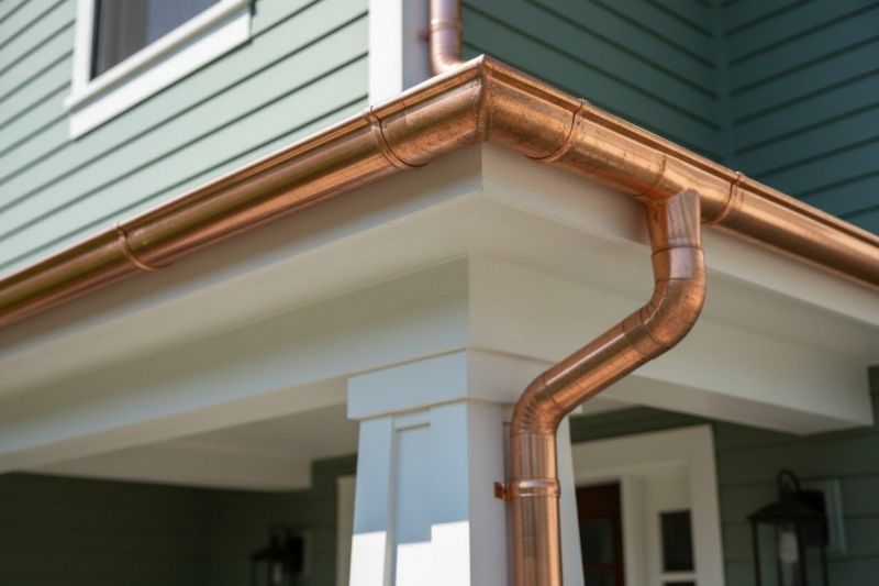 How Copper Gutter Installation Enhances Curb Appeal And Home Value