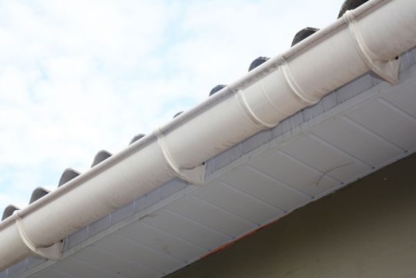 Plastic Gutter Installation in Hillsboro